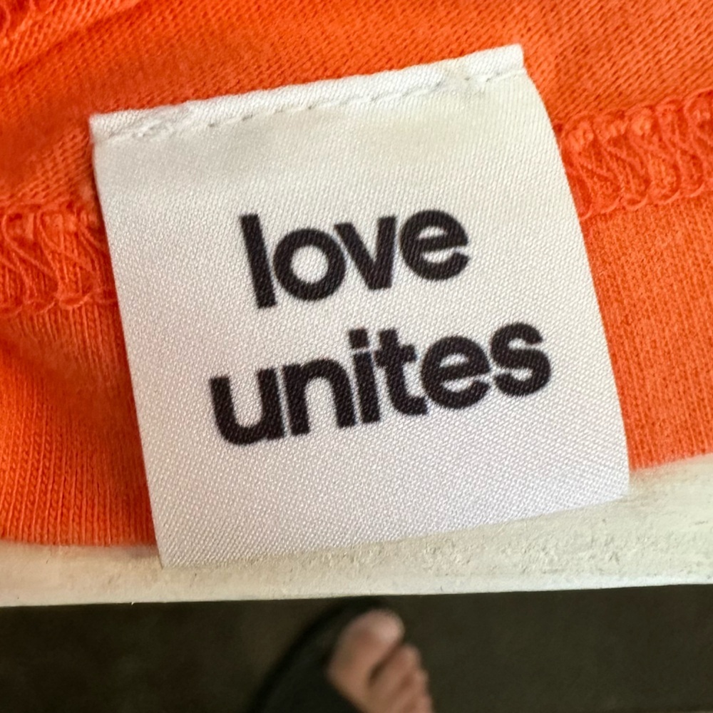 Adidas Vibrant Orange Tee - Picture 5 of 7